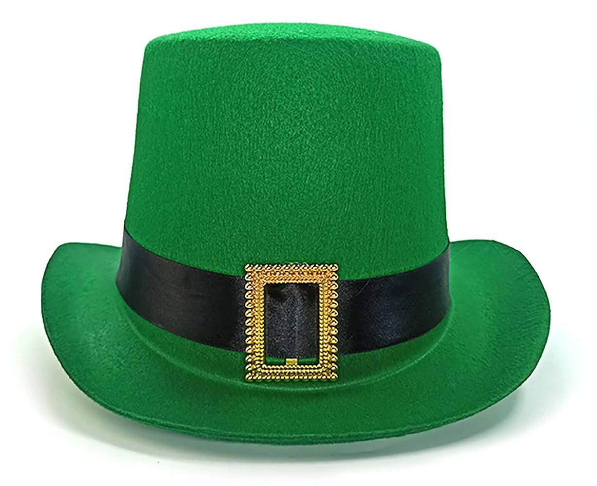 Amazon.com: INOGIH St. Patrick's Day Green Top Hat - Green